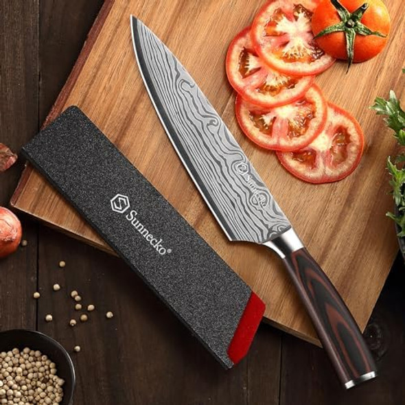 Sunnecko Chef Knifebread Knife And Boning Knife