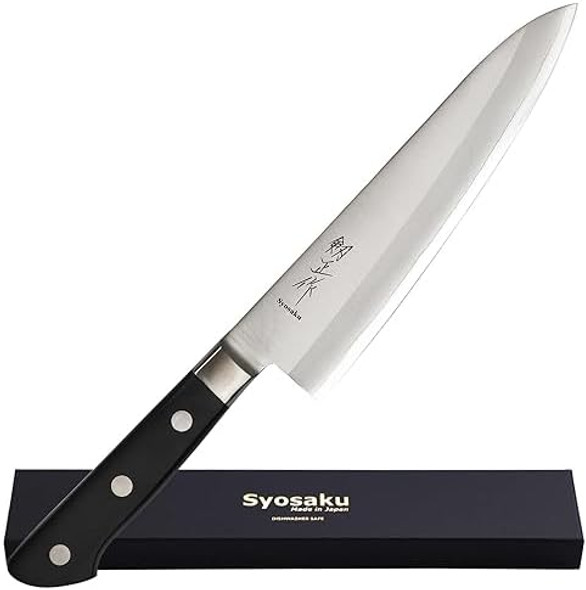 Japanese Chef Knife Molybdenum Vanadium Stainless Steel W/O Bolster Gyuto 7-Inch (180Mm) Dishwasher Safe Japanese Chef Knife Molybdenum Vanadium Stainless Steel W/O Bolster Gyuto 7-Inch (180Mm) Dishwasher Safe