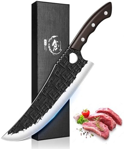 Tijeras Viking Chef Knife Camping Kitchen Grill Knife For Outdoor Camping Bbq Cooking 6 Inch Hand Forged Japanese Knives For Meet Cutting Birthday Day Mom Tijeras Viking Chef Knife Camping Kitchen Grill Knife For Outdoor Camping Bbq Cooking 6 Inch Hand Forged Japanese Knives For Meet Cutting Birthday Day Mom