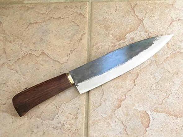 Crude - 8 Inch Premium Chef Knife Carbon Steel Forged And Sharp Crude - 8 Inch Premium Chef Knife Carbon Steel Forged And Sharp