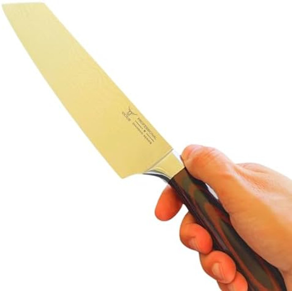 Laser Damascus 8-Inch Kiritsuke Knife – Precision Stainless Steel Blade With Ergonomic Handle For Professional Chefs Laser Damascus 8-Inch Kiritsuke Knife – Precision Stainless Steel Blade With Ergonomic Handle For Professional Chefs