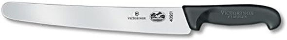 Victorinox Fibrox Pro 12-Inch Slicing Knife With Granton Edge And Black Handle Victorinox Fibrox Pro 12-Inch Slicing Knife With Granton Edge And Black Handle