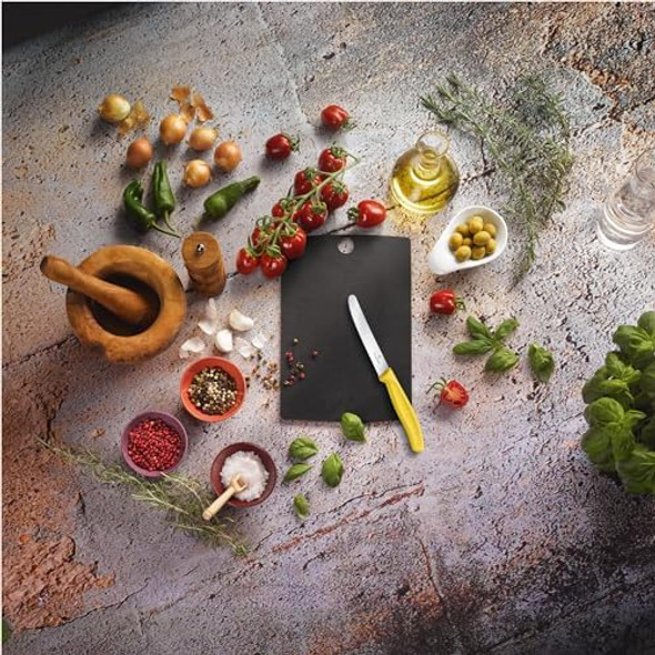 Victorinox Swiss Classic Tomato And Table Knife Extra Sharp Blade Wavy Edge 11 Cm Stainless Steel Yellow
