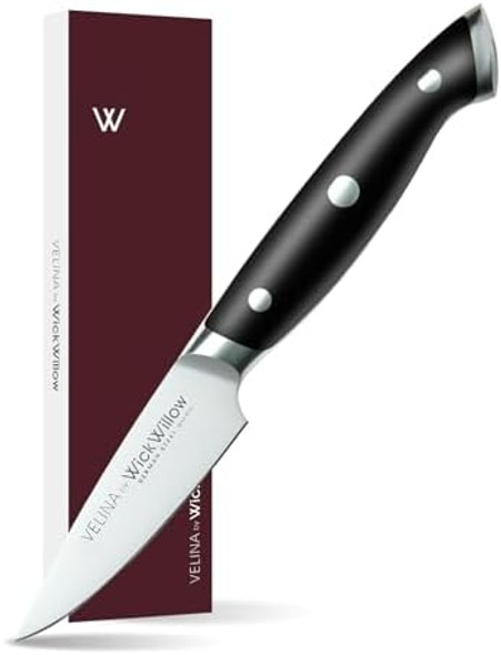 3.5 Inch Paring Knife – Professional German Stainless Steel Small Chef Knife Ultra Sharp Fruit & Vegetable Peeling Knife For Everyday Kitchen Use – For Home Cooks And Home Chefs 3.5 Inch Paring Knife – Professional German Stainless Steel Small Chef Knife Ultra Sharp Fruit & Vegetable Peeling Knife For Everyday Kitchen Use – For Home Cooks And Home Chefs