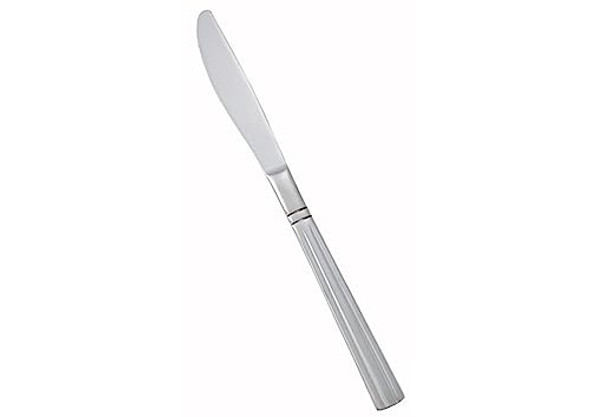 Winco 12-Piece Regency Dinner Knife Set 18-0 Stainless Steel