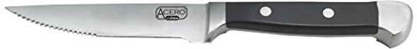 Winco Usa 4-Piece Box Set Acero Gourmet Steak Knives Metal
