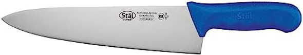 Winco 10" Commercial-Grade Chef'S Knife With German Steel Blade Blue