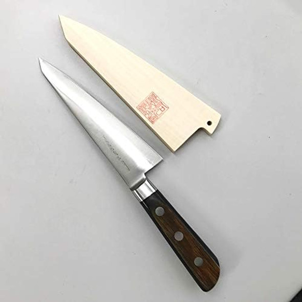 Yoshihiro Hi-Carbon Japan Steel(Sk-4) Hgb Series Japanese Chef'S Sabaki Boning Knife 150Mm/5.9" With A Scabbard Yoshihiro Hi-Carbon Japan Steel(Sk-4) Hgb Series Japanese Chef'S Sabaki Boning Knife 150Mm/5.9" With A Scabbard