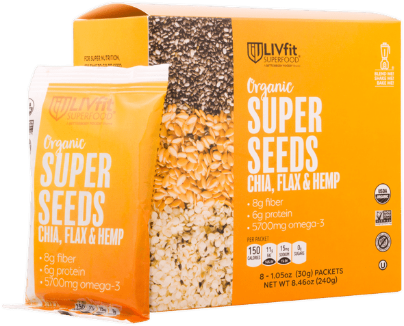 BetterBody Foods Organic Super Seeds, 8 Count BetterBody Foods Organic Super Seeds, 8 Count