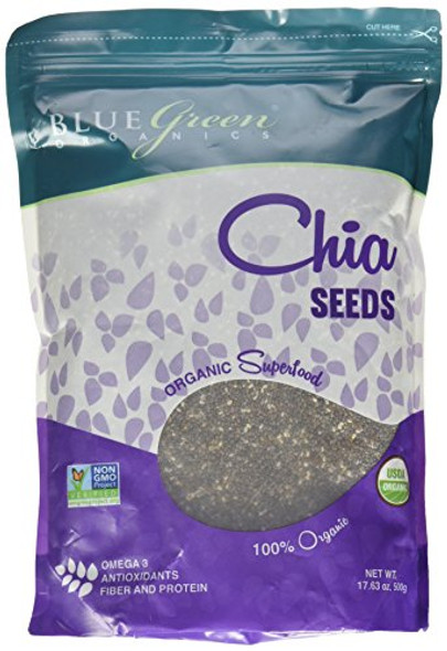 Blue Green Chia Seeds Blue Green Chia Seeds