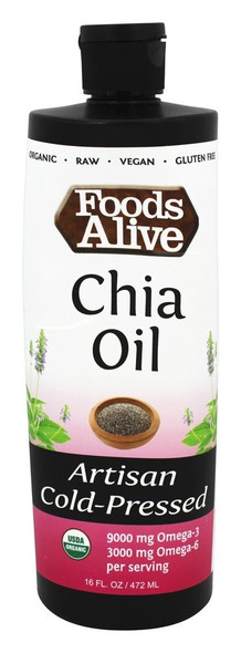 Foods Alive - Organic Chia Oil Foods Alive - Organic Chia Oil