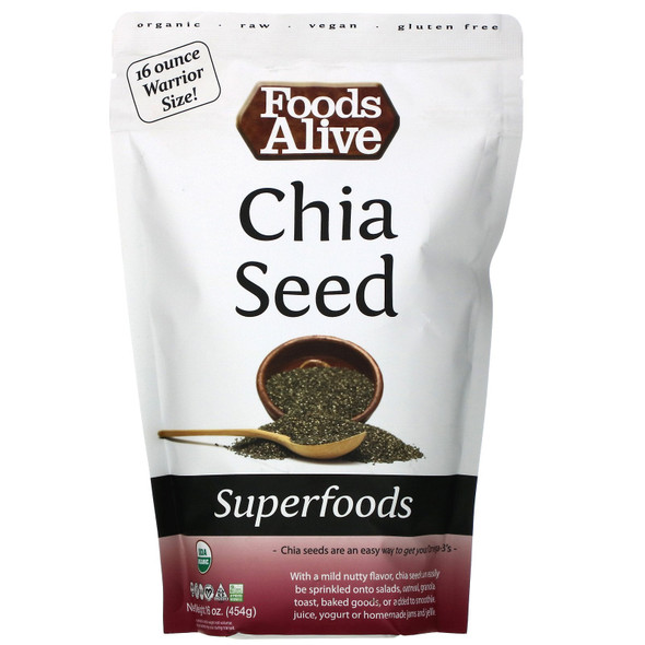 Foods Alive Organic Chia Seeds Foods Alive Organic Chia Seeds
