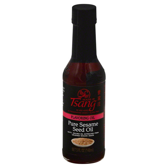 House of Tsang Pure Sesame Seed Oil, (Pack of 12)
