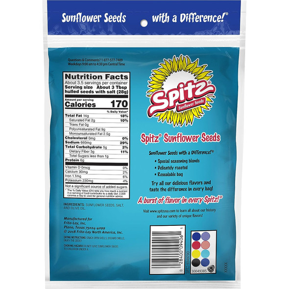 Spitz Sunflower Seeds, Original, (Pack of 9) Spitz Sunflower Seeds, Original, (Pack of 9)
