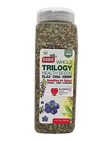 Trilogy Seeds Whole Flax, Chia & Hemp Health Seed/Linaza, Cañamo Trilogy Seeds Whole Flax, Chia & Hemp Health Seed/Linaza, Cañamo