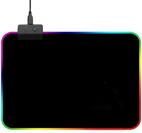 Gaming Mouse Pad RGB LED Light Color Switching for Computer Laptop Colorfull Gaming Mouse Pad RGB LED Light Color Switching for Computer Laptop Colorfull