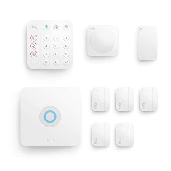 Certified Refurbished Ring Alarm 9-piece kit (2nd Gen) – home security system with optional 24/7 professional monitoring – Works with Alexa Certified Refurbished Ring Alarm 9-piece kit (2nd Gen) – home security system with optional 24/7 professional monitoring – Works with Alexa