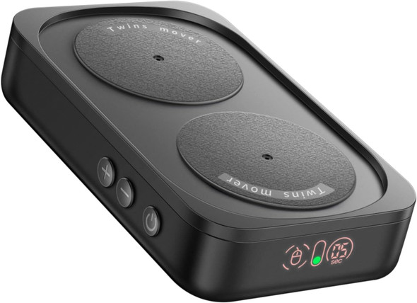 Undetectable Mouse Mover Jiggler, 100% Random Mouse Movement Device, Mechanical Mouse Shaker with Adjustable Interval Timer, No Need to Align Optical Sensor, Quiet Vibration Keep PC Active