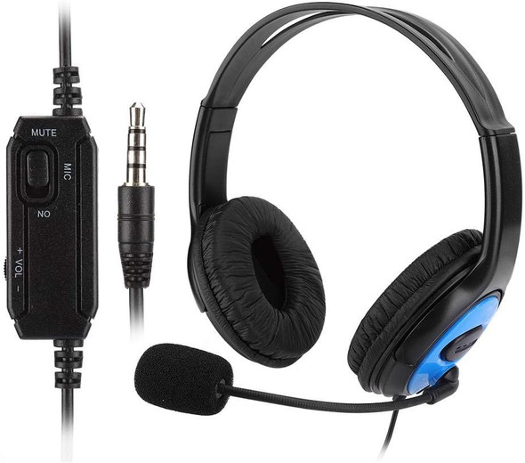 ciciglow Gaming Headset, Headband Stereo Game Headset, Wired Adjustable Headphones with Microphone Over-Ear Headphones with mic for PS4/X-ONE Gaming ciciglow Gaming Headset, Headband Stereo Game Headset, Wired Adjustable Headphones with Microphone Over-Ear Headphones with mic for PS4/X-ONE Gaming