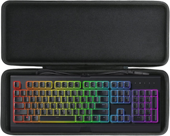 co2CREA Hard Case Replacement for Razer Cynosa Chroma/Cynosa V2 / Ornata V2 / Blackwidow V3 Pro/Blackwidow V3 / Huntsman Elite/Huntsman V2 Analog Gaming Keyboard