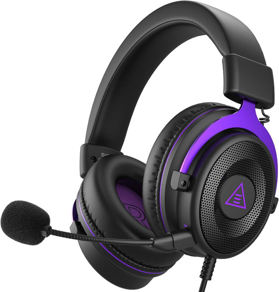 EKSA E900 Headset with Microphone for PC, PS4,PS5, Xbox - Detachable Noise Canceling Mic, 3D Surround Sound, Wired Headphone for Gaming, Computer, Laptop, 3.5MM Jack EKSA E900 Headset with Microphone for PC, PS4,PS5, Xbox - Detachable Noise Canceling Mic, 3D Surround Sound, Wired Headphone for Gaming, Computer, Laptop, 3.5MM Jack