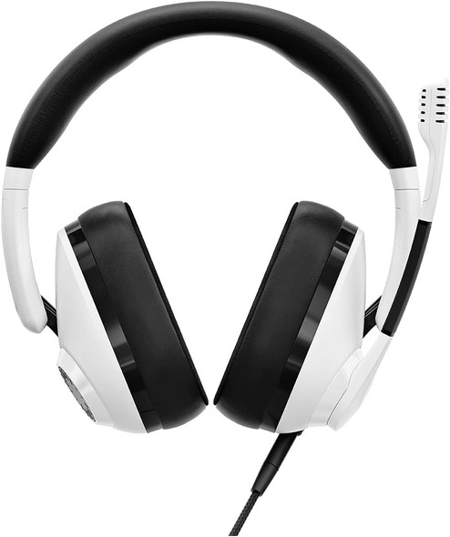 EPOS H3 Closed Acoustic Gaming Headset with Noise-Cancelling Microphone - Plug & Play Audio - Around The Ear - Adjustable, Ergonomic - for PC, Mac, PS4, PS5, Switch, Xbox - White