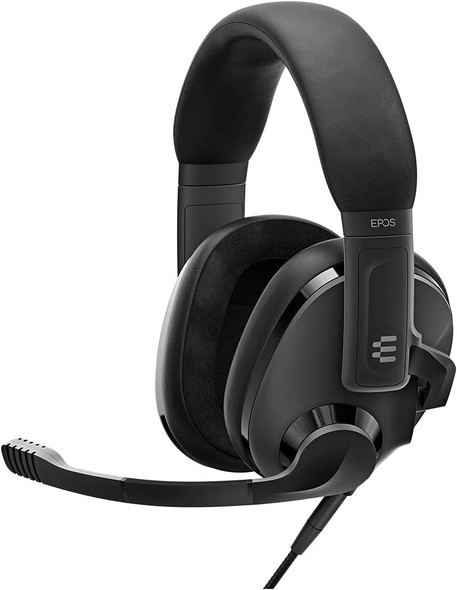 EPOS H3 Closed Acoustic Gaming Headset with Noise-Cancelling Microphone - Plug & Play Audio - Around The Ear - Adjustable, Ergonomic - for PC, Mac, PS4, PS5, Switch, Xbox - Onyx Black EPOS H3 Closed Acoustic Gaming Headset with Noise-Cancelling Microphone - Plug & Play Audio - Around The Ear - Adjustable, Ergonomic - for PC, Mac, PS4, PS5, Switch, Xbox - Onyx Black