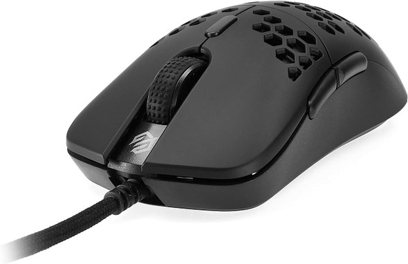 Gwolves Hati HTM Ultra Lightweight Honeycomb Design Wired Gaming Mouse 3360 Sensor - PTFE Skates - 6 Buttons (Black) Gwolves Hati HTM Ultra Lightweight Honeycomb Design Wired Gaming Mouse 3360 Sensor - PTFE Skates - 6 Buttons (Black)
