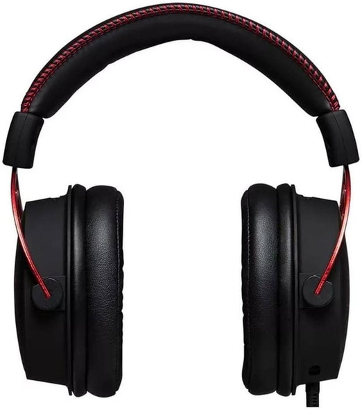 HyperX Cloud Alpha - Gaming Headset, Dual Chamber Drivers, Legendary Comfort, Aluminum Frame, Detachable Microphone, Works on PC, PS4, PS5, Xbox One/ Series XS, Nintendo Switch and Mobile – Red HyperX Cloud Alpha - Gaming Headset, Dual Chamber Drivers, Legendary Comfort, Aluminum Frame, Detachable Microphone, Works on PC, PS4, PS5, Xbox One/ Series XS, Nintendo Switch and Mobile – Red
