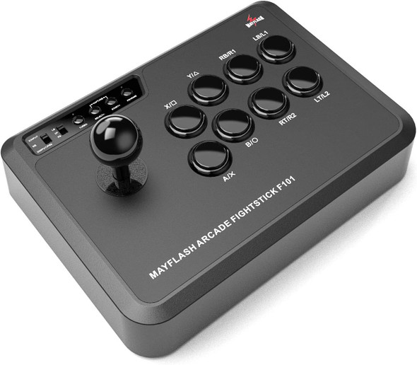 MAYFLASH ARCADE STICK F101 for Nintendo Switch/PC/PS3/Android/Neogeo mini/SEGA MEGA Drive mini/SEGA GENESIS mini