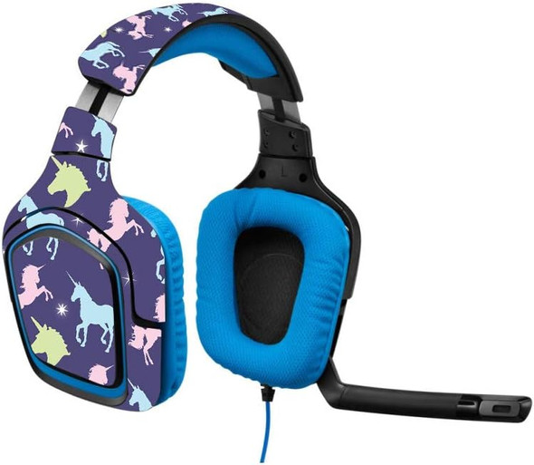 MightySkins Skin Compatible with Logitech G430 Gaming Headset - Unicorn Dream Protective, Durable, and Unique Vinyl Decal wrap Cover Easy to Apply, Remove, and Change Styles Made in The USA