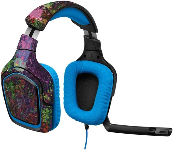 MightySkins Skin Compatible with Logitech G430 Gaming Headset - Paint Drip Protective, Durable, and Unique Vinyl Decal wrap Cover Easy to Apply, Remove, and Change Styles Made in The USA