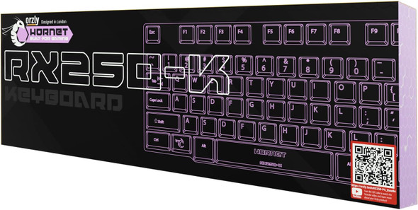 Orzly Pink Gaming Keyboard RGB USB Wired Rainbow Keyboard Designed for PC Gamers, PS4, PS5, Laptop, Xbox, Nintendo Switch, RX-250 Hornet Edition Orzly Pink Gaming Keyboard RGB USB Wired Rainbow Keyboard Designed for PC Gamers, PS4, PS5, Laptop, Xbox, Nintendo Switch, RX-250 Hornet Edition