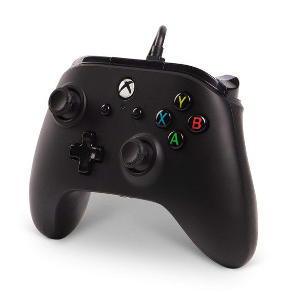PowerA Wired Officially Licensed Controller For Xbox One, S, Xbox One X & Windows 10 - Black