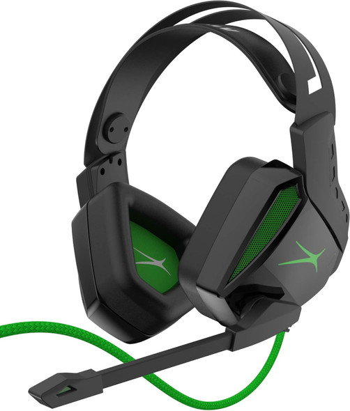 Gaming Headset for XBOX One Surround Sound Altec Lansing Game Headphones Noise Cancelling Mic AL4000, XBOX Green Playstation Blue RGB