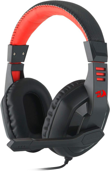 Redragon H101 Gaming Headset, Wired Over Ear PC Gaming Headphones with Mic Built-in Noise Reduction, for PC, Laptop, Tablet, PS4, Xbox One