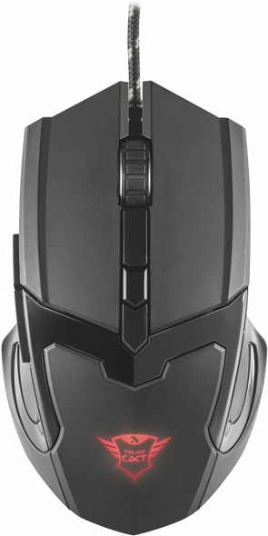 GXT 101 Gaming Mouse for PC and Laptop, 600-4800 DPI, 6 Buttons - Black