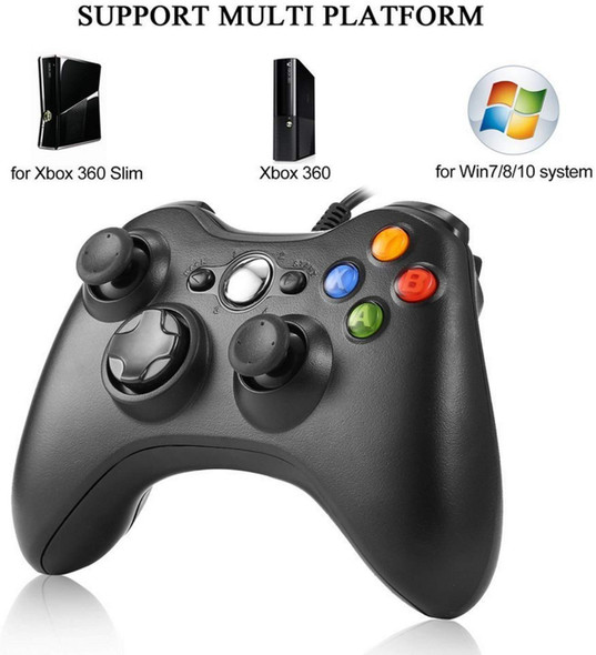 Xbox 360 Wired Controller Joystick Wired Controller for Xbox 360 Windows PC