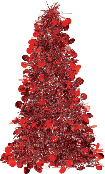 Amscan 240598 Small Tree Centerpiece-10, Red, 1 Pc, 10"