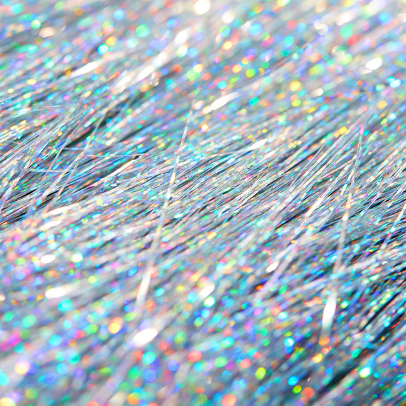 Boao 10000 Strands Icicles Iridescent Tinsel Foil Fringe Garland for Christmas Xmas Tree Decorations Graduation Party Supplies Holiday Decor (Silver)