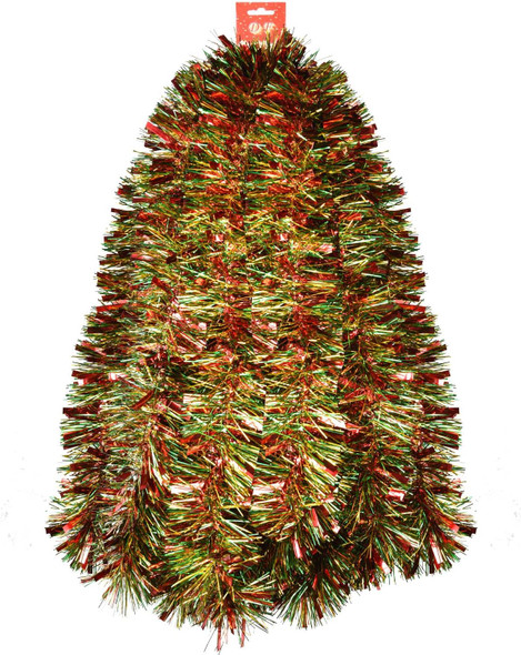 DearHouse 40 Ft Tinsel Garland Christmas Decoration Clearance, Metallic Streamers Christmas Tree Decoration Christmas Party Supplies Indoor Outdoor Home Decor