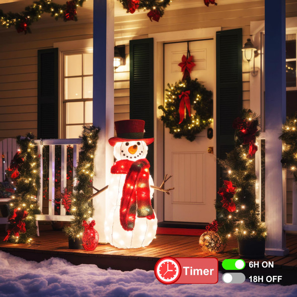 200 LED 66ft Christmas String Lights Battery Operated, Battery Christmas Lights with Remote Timer Outdoor Fairy Lights for Wreath Party Xmas Trees Decor (Warm White)