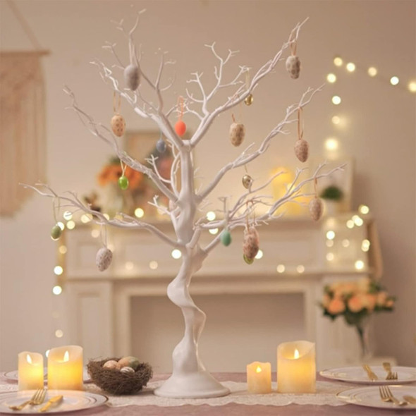 Tree Centerpieces for Weddings 30in - Decorative Ornament Display Tree for Tables, Tree Branches for Decoration, White Artificial Manzanita Tree Centerpiece for Christmas Birthday Party Decor