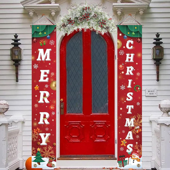 Ileading 25.6inch Artificial Christmas Swag Christmas Door Swag with Pine Needles and Red Berries Snowy Pine Cones Christmas Swag Wreath Mailbox Swag Christmas Decorations for Front Door Window Wall