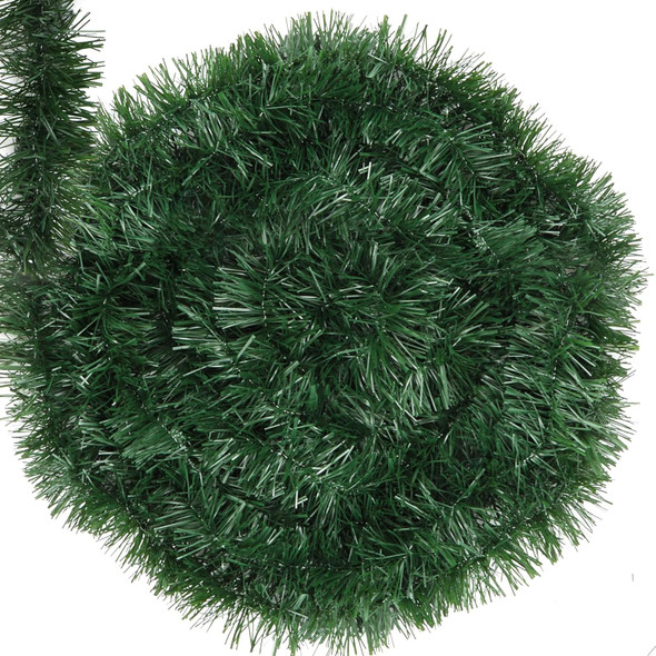 50 FT Christmas Garland Christmas Decorations, Artificial Soft Green Pine Xmas Garland for Christmas Tree Decorations Stairs Mantle Fireplace Christmas Decor Outdoor Indoor Home Holiday Party Supplies