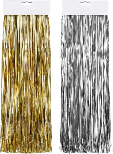 2500 Strands Christmas Tinsel Garland Decorations Tinsel Foil Fringe Icicles for Christmas Holiday Decor Birthday Home Graduation Supplies