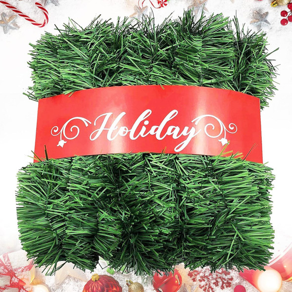 Christmas Garland,, Winter Decor for Home, 3 Strands, Each Strands 18FT/5.5M, Artificial Garland Set Greenery Pine Garland for DIY Thanksgiving Decor Xmas Decorations Winter Holiday Party Wedding Christmas Garland,, Winter Decor for Home, 3 Strands, Each Strands 18FT/5.5M, Artificial Garland Set Greenery Pine Garland for DIY Thanksgiving Decor Xmas Decorations Winter Holiday Party Wedding