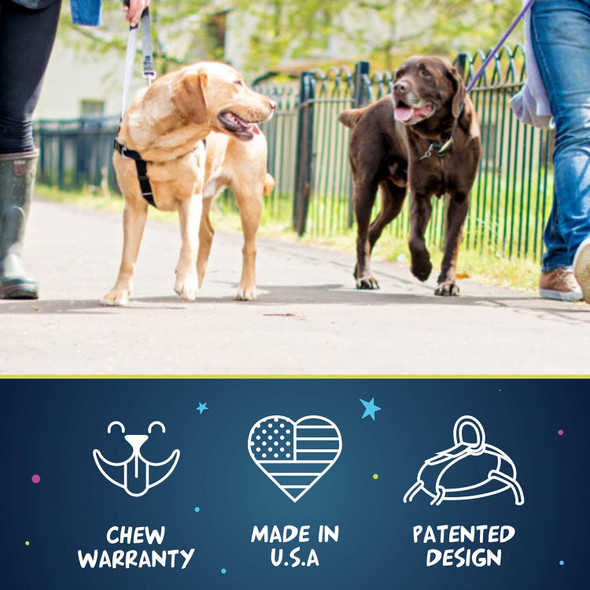 2 Hounds Design dom No Pull Dog Harness Adjustable Gentle Comfortable Control For Easy Dog Walking For Small Medium And Large Dogs Earthstyle Designs Made In Usa