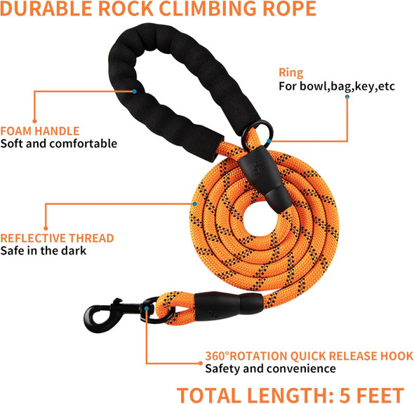 Aiitle Breathable Mesh-Lined Dog Harness With A Leash - Waterproof Lightweight Oxford Cloth Pet Harness With Double Reflective Design, Adjustable No Pull Pet Supplies For Puppy Small Dogs Orange Xs