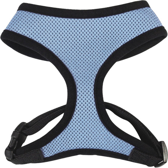 Pastel Mesh Dog Harness, Large, Blue